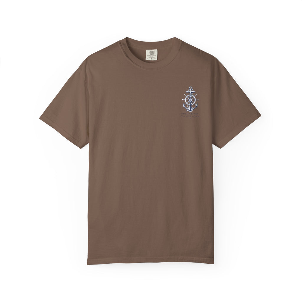 Nautical Anchor -Unisex Garment-Dyed T-shirt