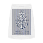 Nautical Anchor Pet Tank Top – "Hold Steady Anchor Down" Dog Shirt