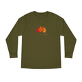 Autumn Leaves Long Sleeve Tee — 'AUTUMN' Maple Graphic Cozy Fall Shirt