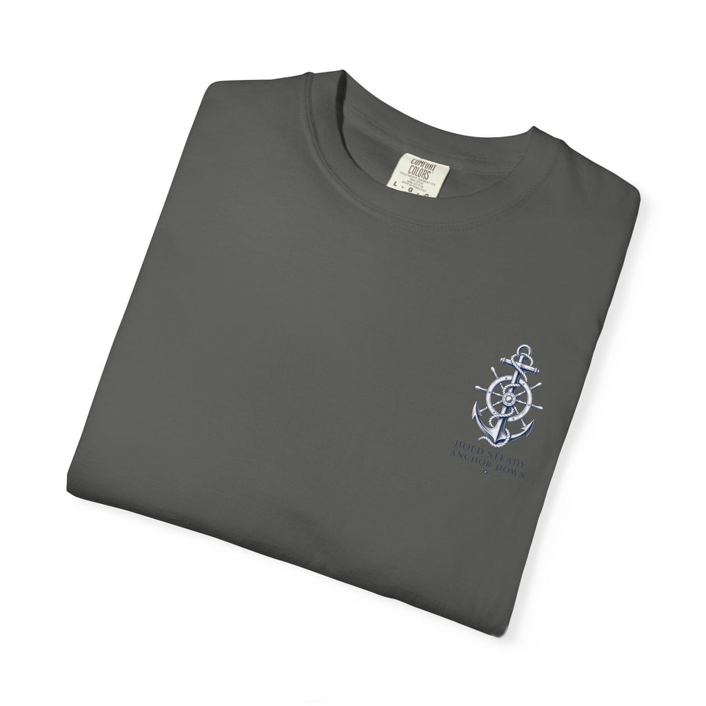 Nautical Anchor -Unisex Garment-Dyed T-shirt