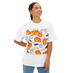 Halloween Pumpkins & Ghosts Tee — Spooky Boo, Trick-or-Treat Graphic T-Shirt