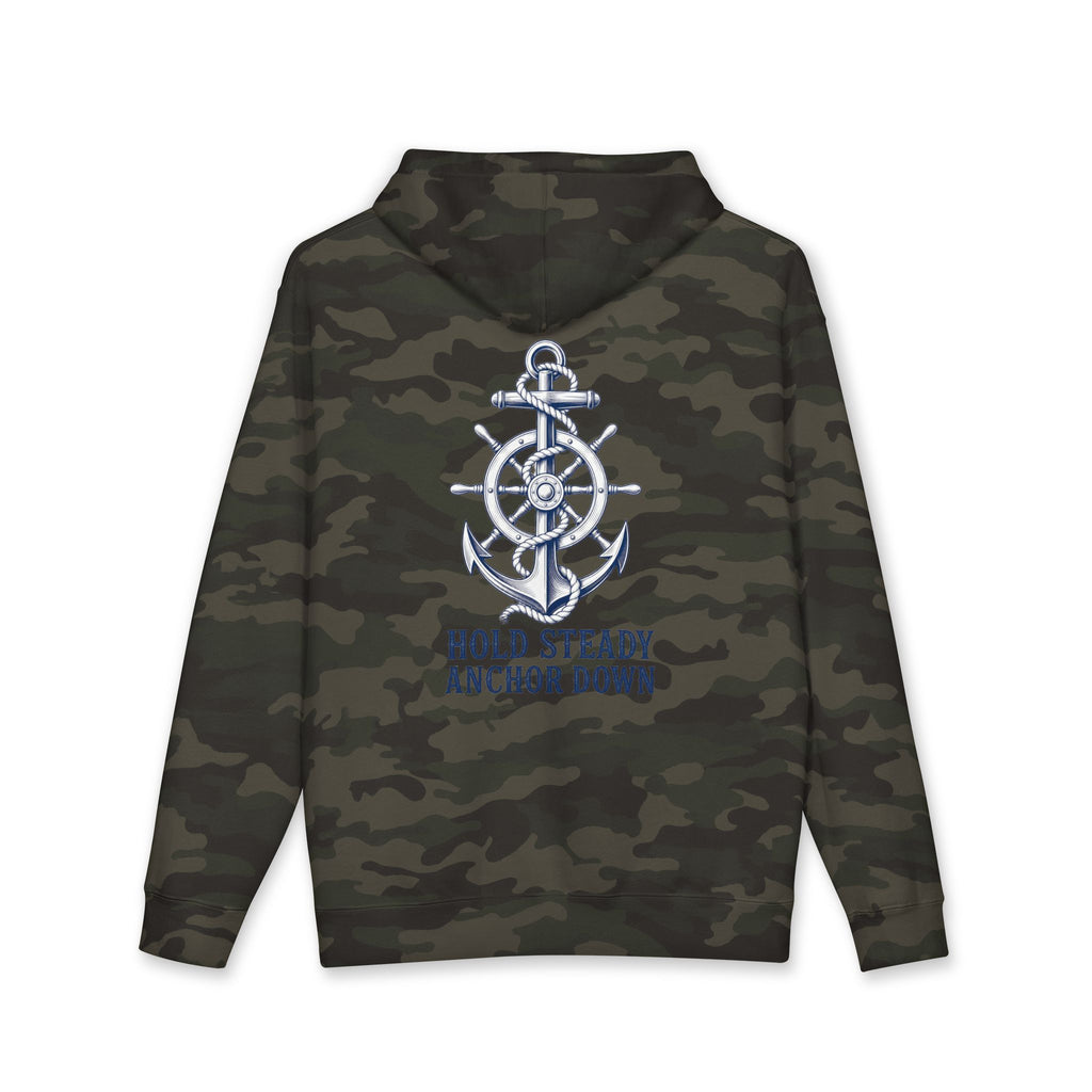Nautical Anchor Unisex Heavyweight Hoodie