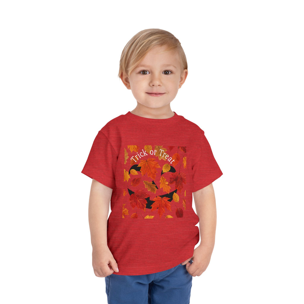 Toddler Fall Leaves Short Sleeve Tee