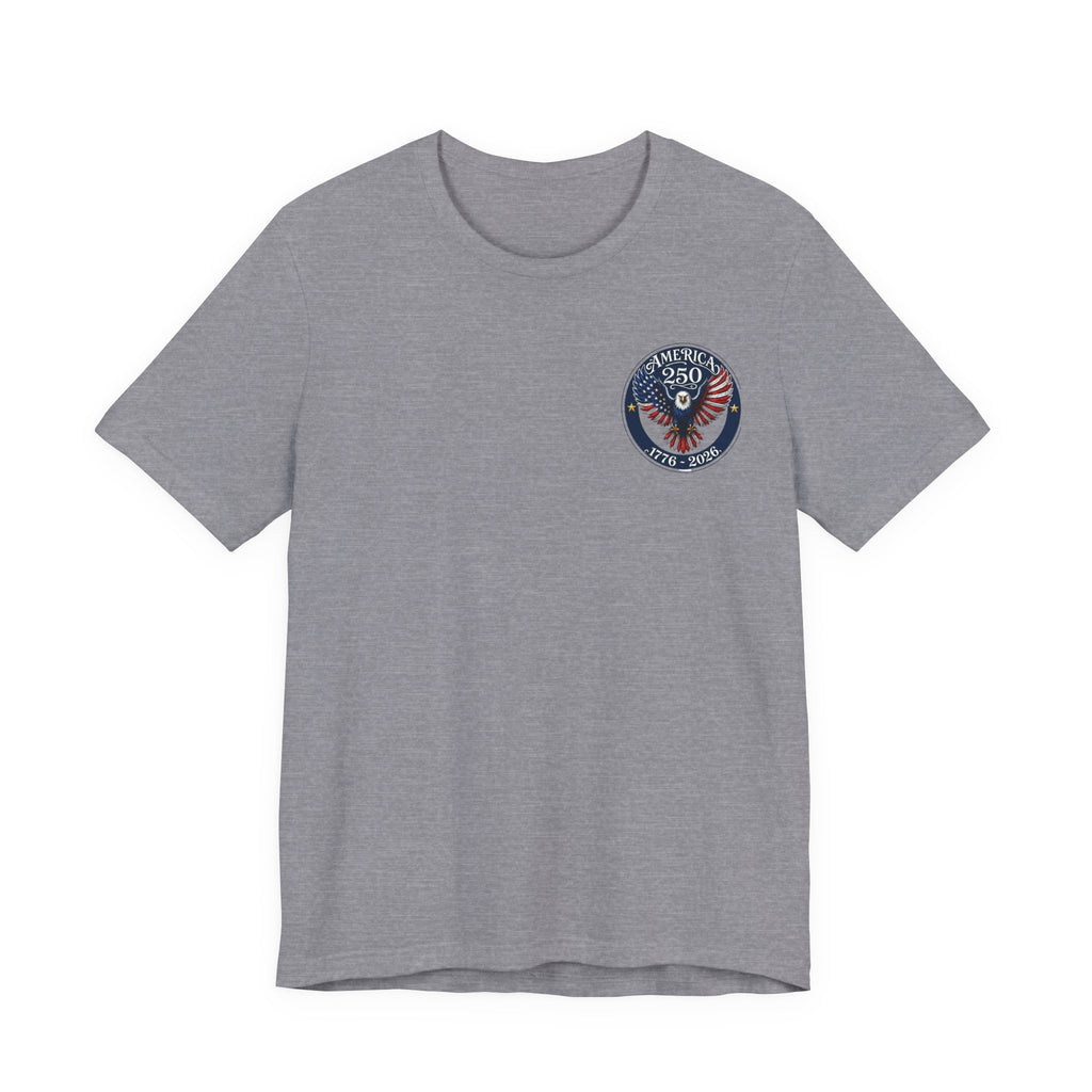 America 250 Eagle T-Shirt – 1776–2026 Bicentennial Celebration Tee