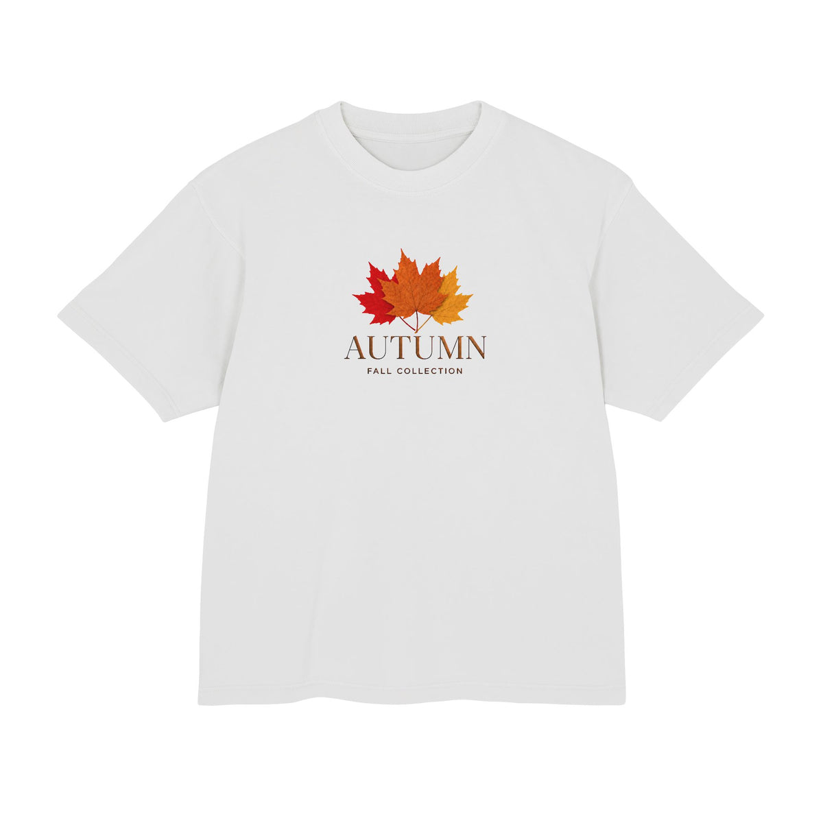 Autumn Fall Collection Tee — Maple Leaf Graphic T-Shirt