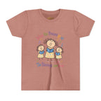 Youth Tee - 'When the Praises Go Up, The Blessings Come Down' Kids Choir Graphic