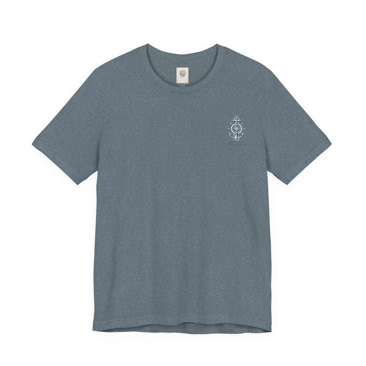 Anchor Graphic Tee — "Hold Steady Anchor Down" Nautical Shirt
