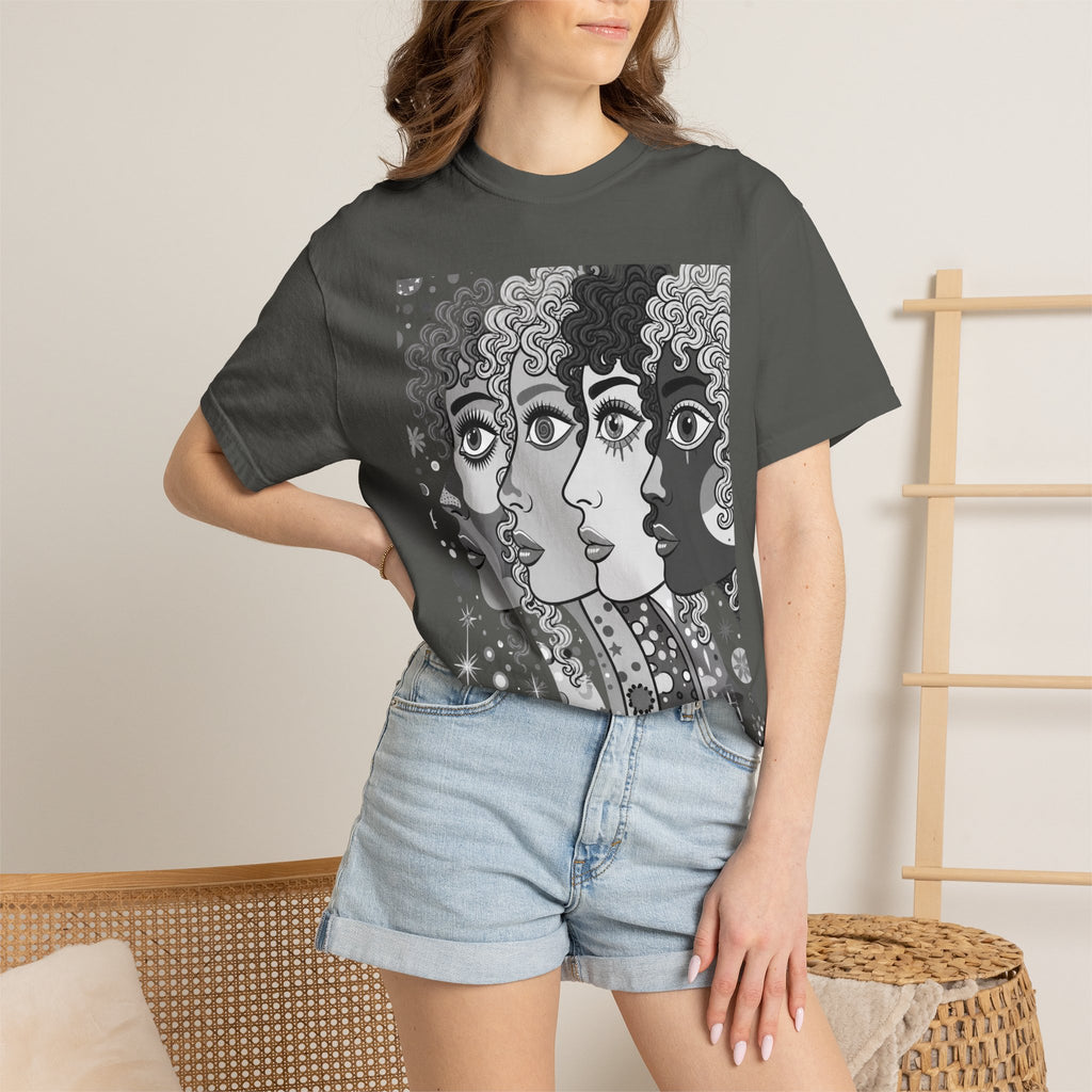 Artsy Pop Art Faces Graphics