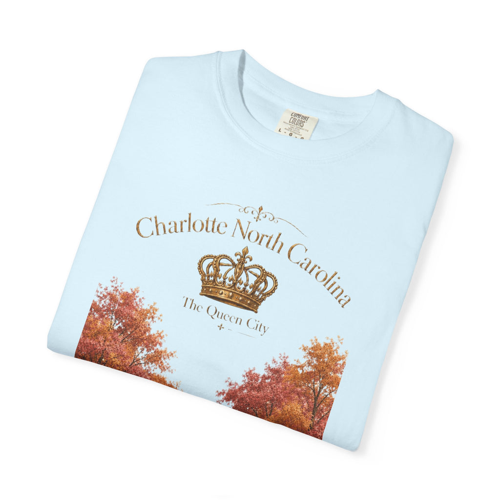 Charlotte North Carolina Autumn Tree Lane T-Shirt