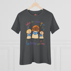 Women's Praise Choir Tee — "When the Praises Go Up, The Blessings Come Down"
