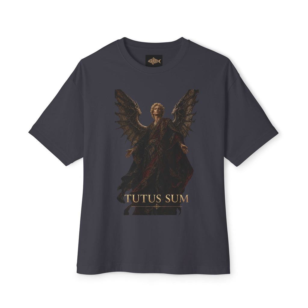 Tutus Sum Guardian Angel Oversized Boxy Tee.