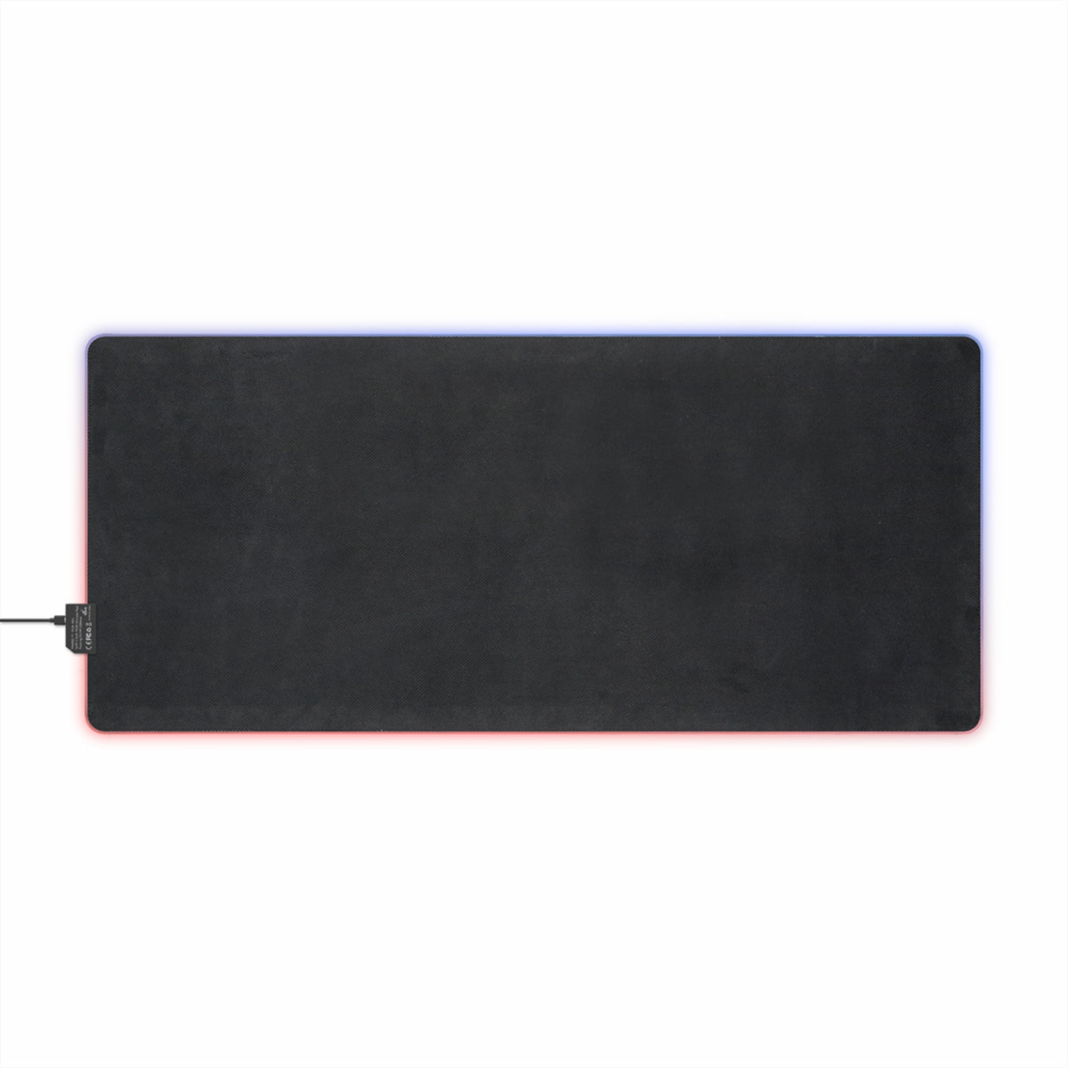 LED Gaming Mouse Pad — Storm Angel Design with TUERI Name, RGB Extended Desk Mat