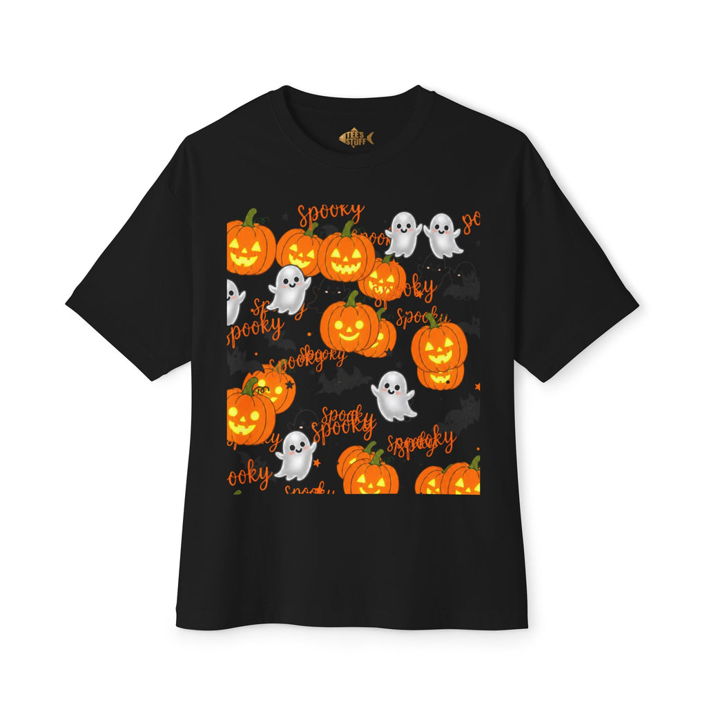 Halloween Pumpkins & Ghosts Tee — Spooky Boo, Trick-or-Treat Graphic T-Shirt