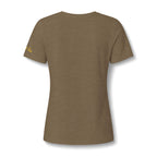 Orange Slice Splash T-Shirt | Citrus Fruit V-Neck Tee