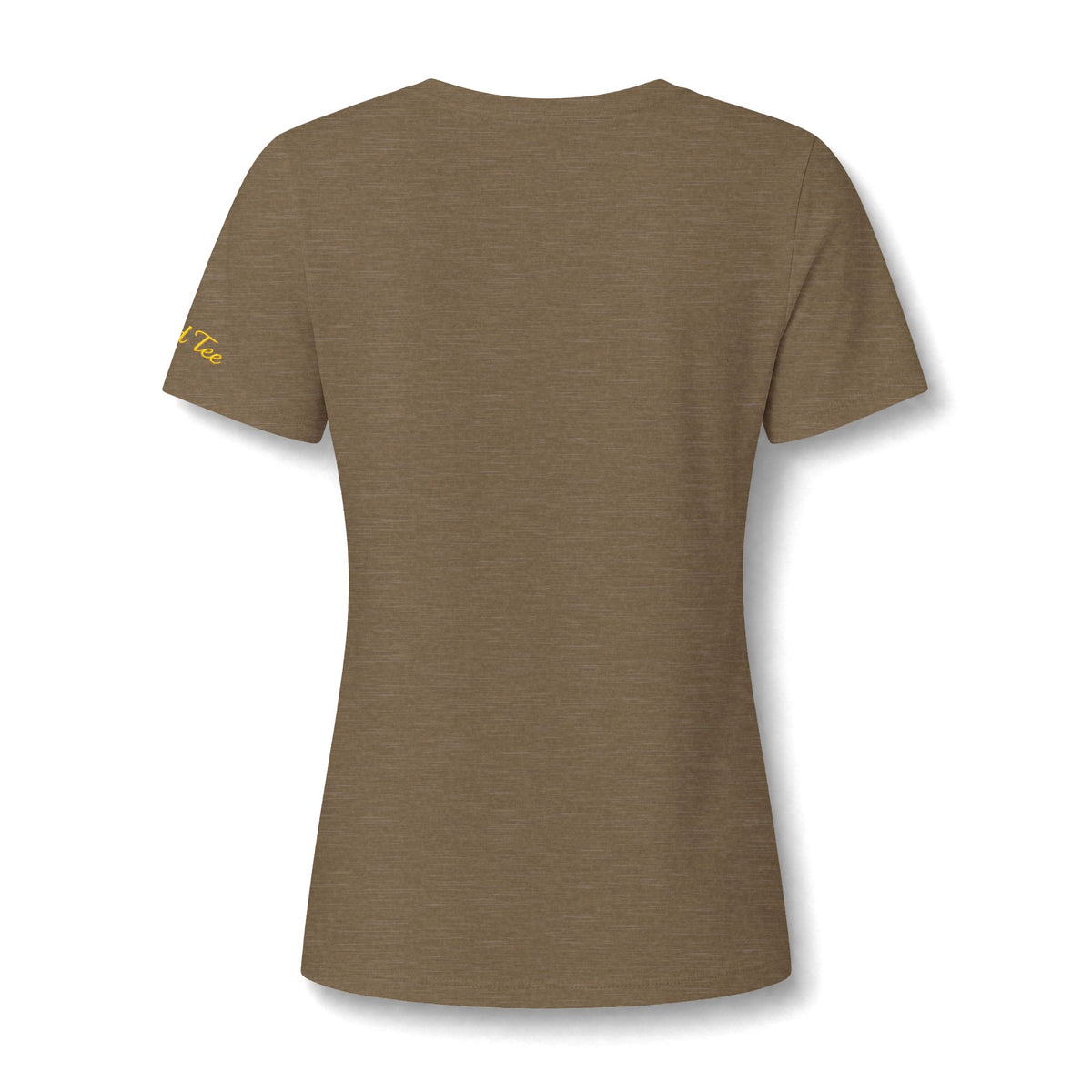 Orange Slice Splash T-Shirt | Citrus Fruit V-Neck Tee
