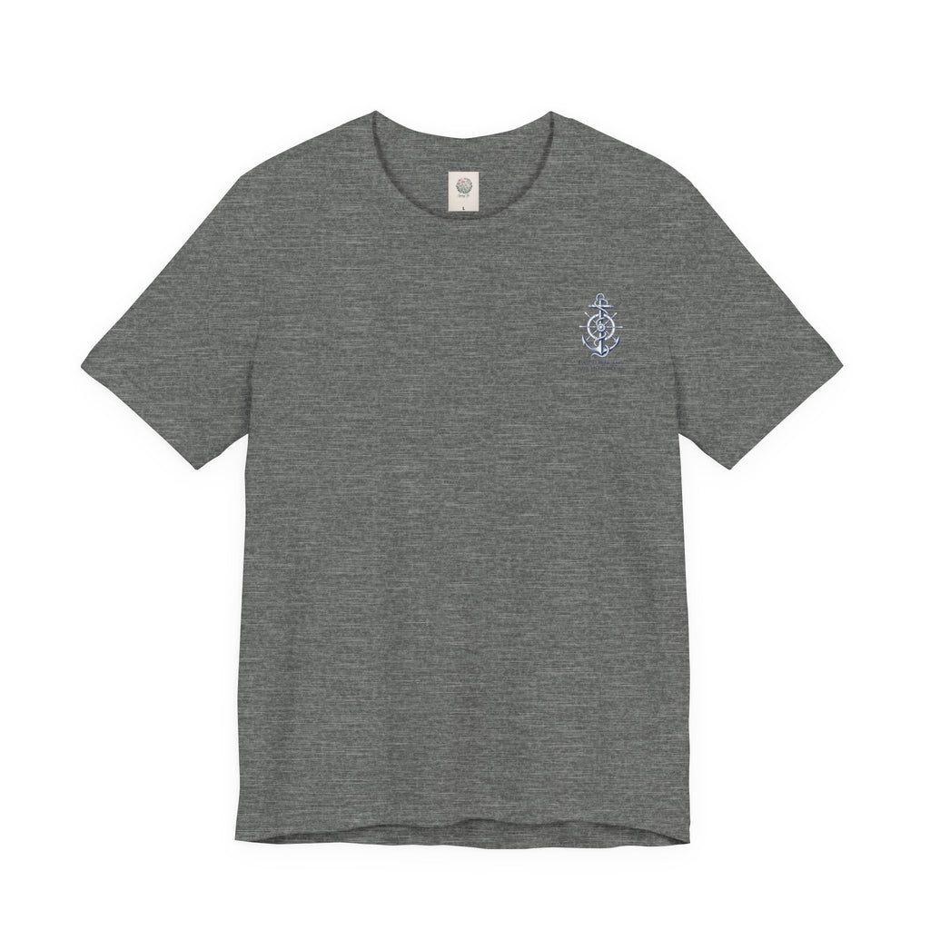 Anchor Graphic Tee — "Hold Steady Anchor Down" Nautical Shirt