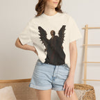 Guardian Angel -Faith- Graphic T‑Shirt — 'Tutus Sum' Cross Tee