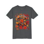 Youth Autumn Falling Leaves Short Sleeve Tee