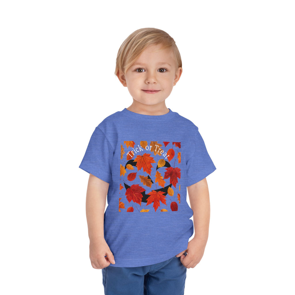 Toddler Fall Leaves Short Sleeve Tee