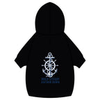 Pet Hoodie — Nautical Anchor "Hold Steady Anchor Down"