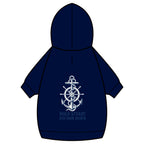 Pet Hoodie — Nautical Anchor "Hold Steady Anchor Down"