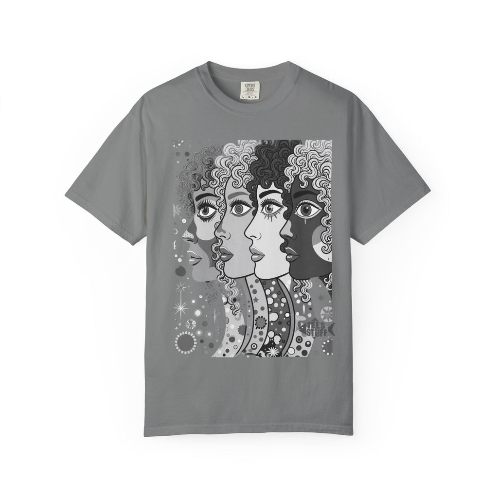 Artsy Pop Art Faces Graphics