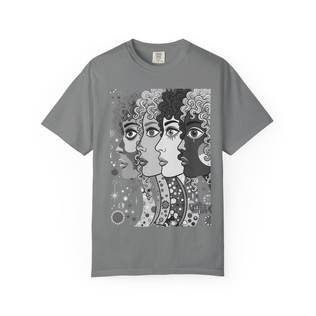 Artsy Pop Art Faces Graphics