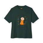 Faithful Praise Tee — "When the Praises go up, The Blessings come down" Oversized Boxy T-Shirt