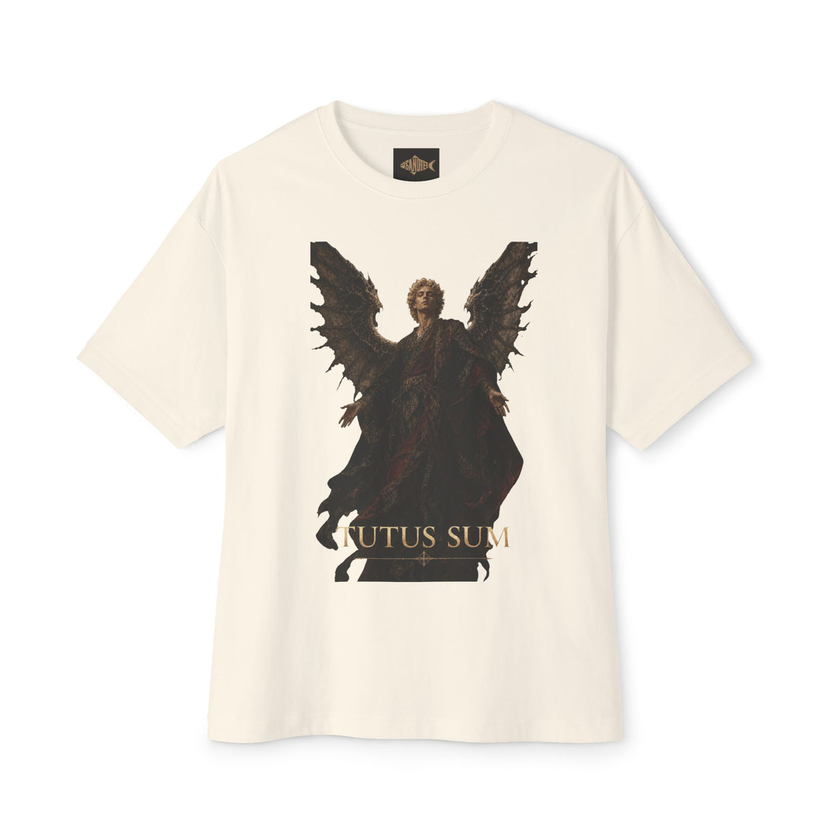Tutus Sum Guardian Angel Oversized Boxy Tee.