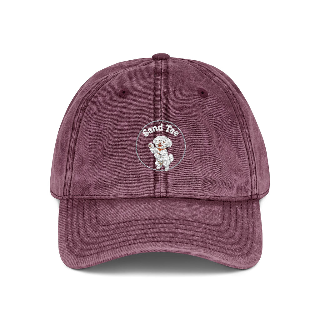 Dog Vintage Cap (Embroidery)