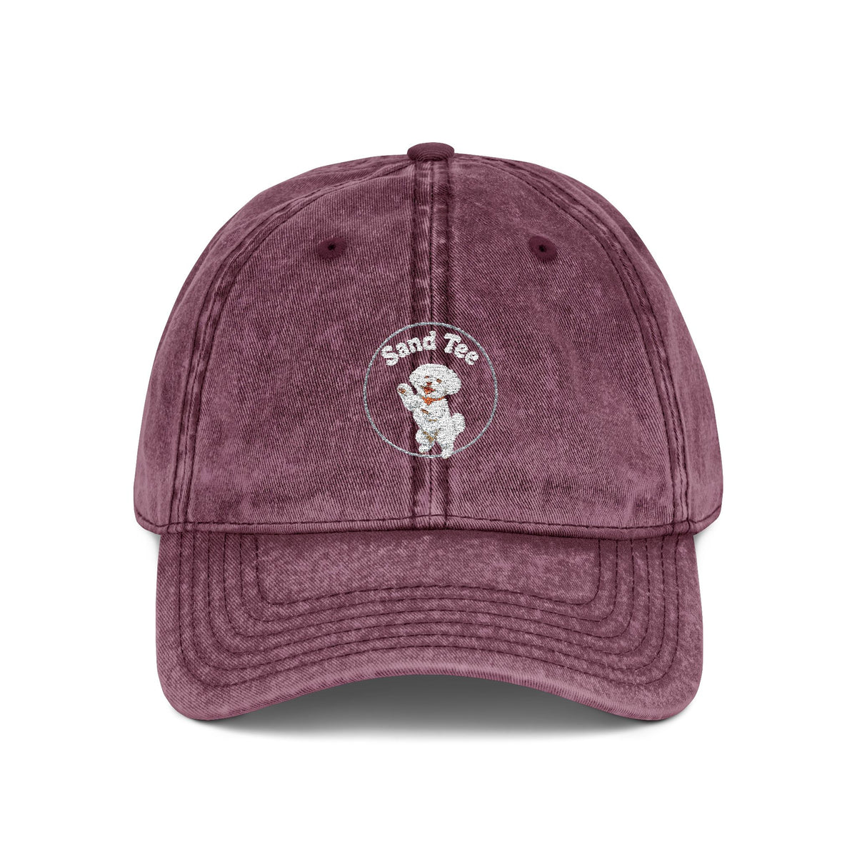 Dog Vintage Cap (Embroidery)