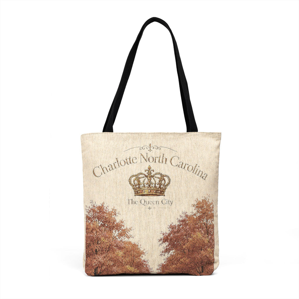 Charlotte Queen City Woven Tote Bag