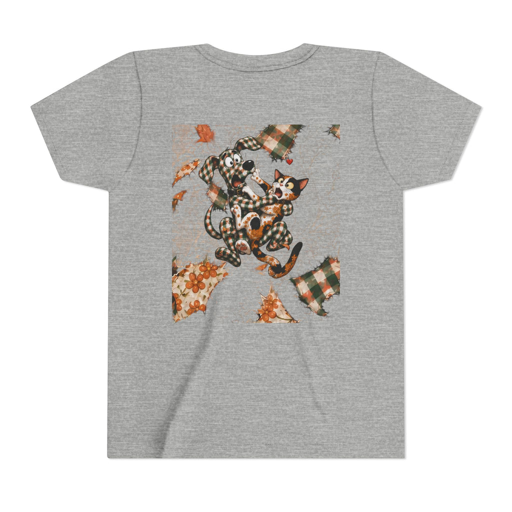 Gingham Dog & Calico Cat Kids Shirt