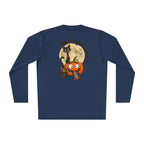 Halloween Pumpkin & Black Cat Long Sleeve Tee — "Trick or Treat / Hello Halloween"