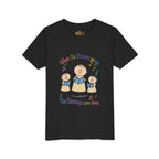 Youth Tee - 'When the Praises Go Up, The Blessings Come Down' Kids Choir Graphic