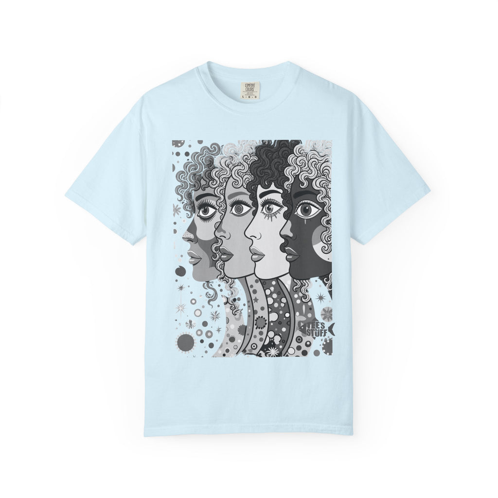 Artsy Pop Art Faces Graphics