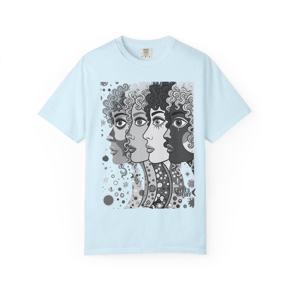 Artsy Pop Art Faces Graphics
