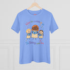 Women's Praise Choir Tee — "When the Praises Go Up, The Blessings Come Down"