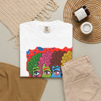 Artsy Colorful faces -Tee Shirt