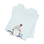 Bicycle Rider Illustration Jersey Tee