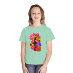 Let's Dance Floral Ballerina T--Shirt.