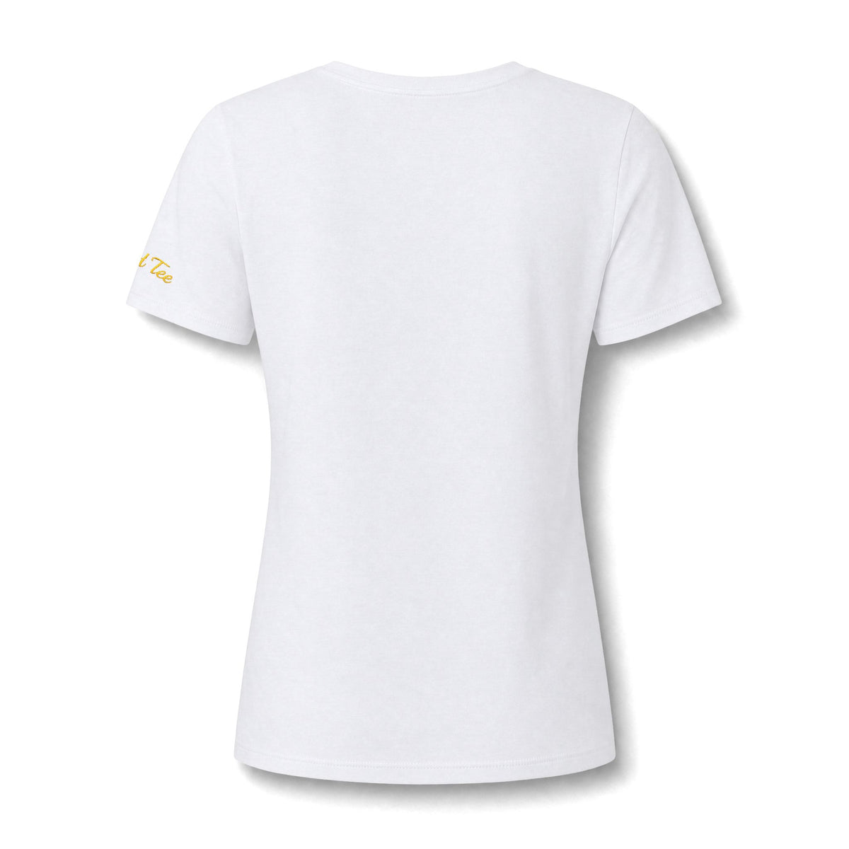 Orange Slice Splash T-Shirt | Citrus Fruit V-Neck Tee