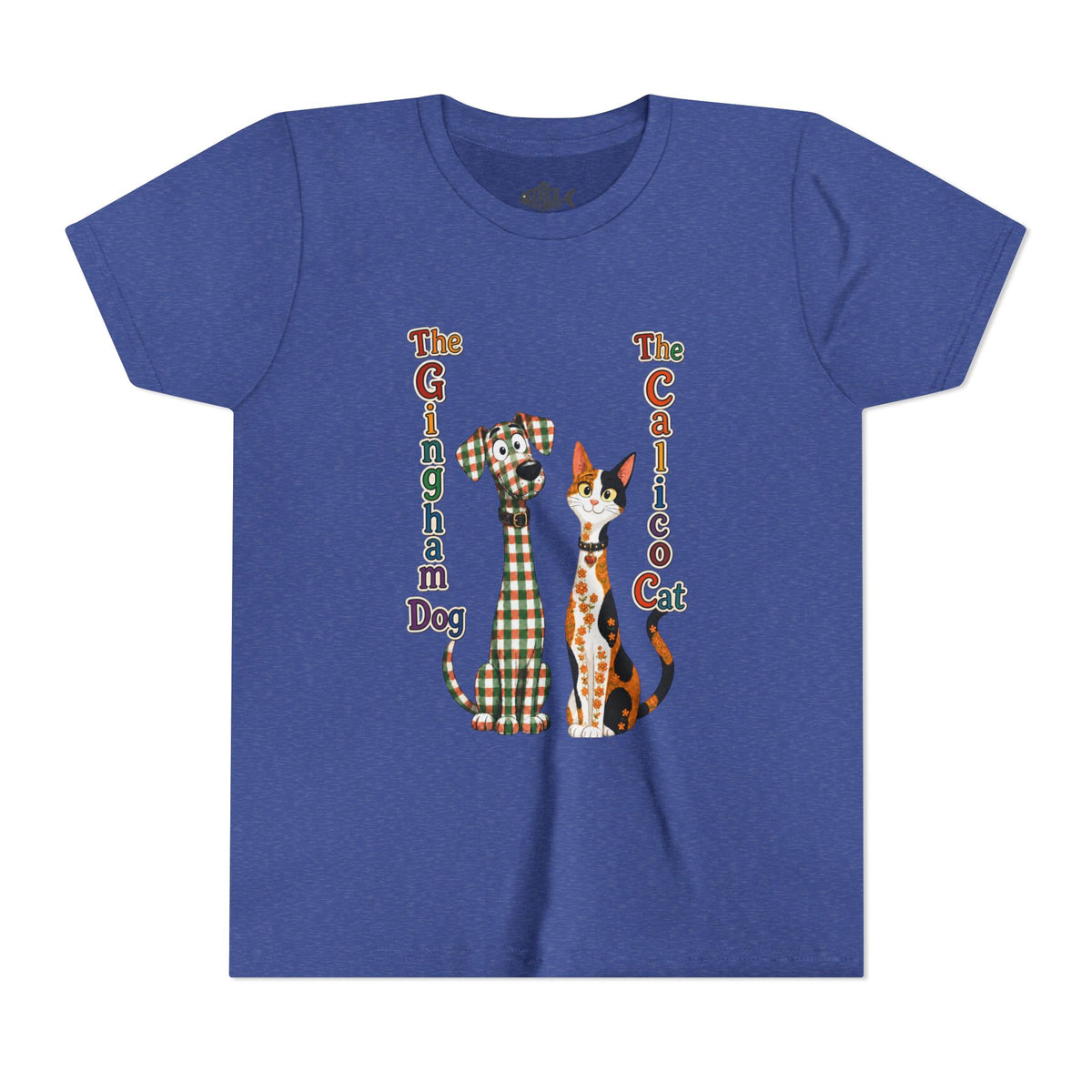 Gingham Dog & Calico Cat Kids Shirt