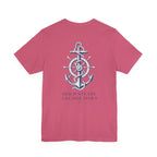 Anchor Graphic Tee — "Hold Steady Anchor Down" Nautical Shirt