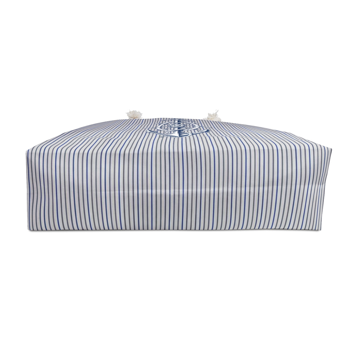 Nautical Anchor Weekender Bag – Striped Coastal Tote for Beach & Travel