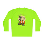 Halloween Pumpkin & Black Cat Long Sleeve Tee — "Trick or Treat / Hello Halloween"