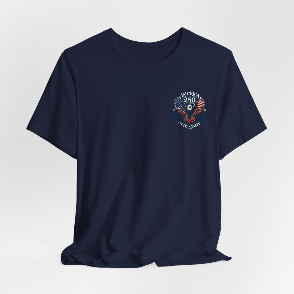 America 250 Eagle T-Shirt – 1776–2026 Bicentennial Celebration Tee
