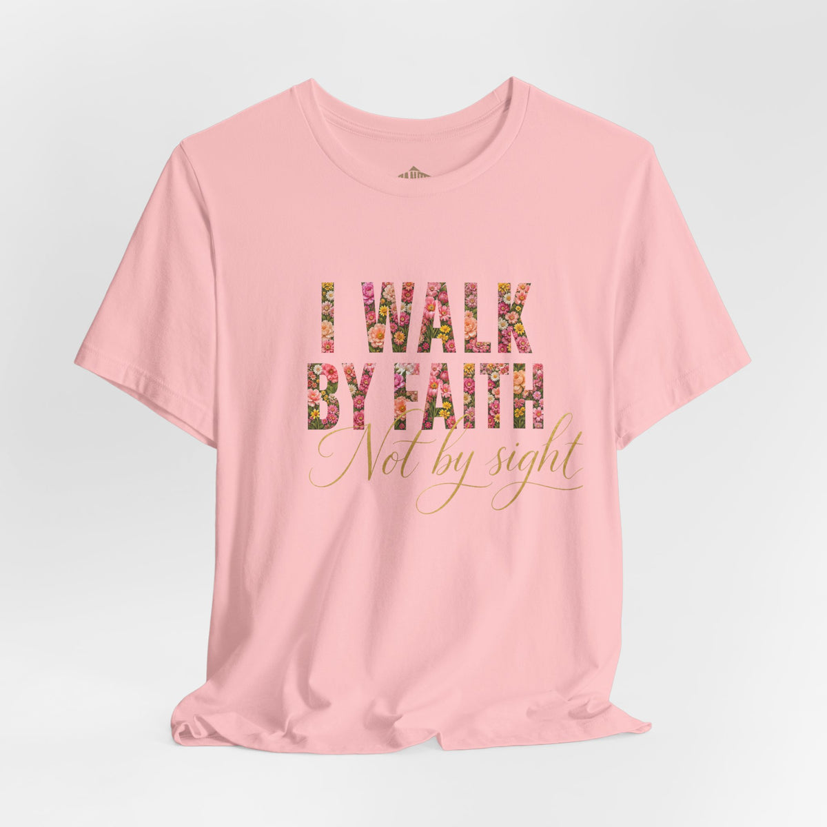 "I Walk by Faith" Bella Canvas 3001, Short sleeve T-shirt