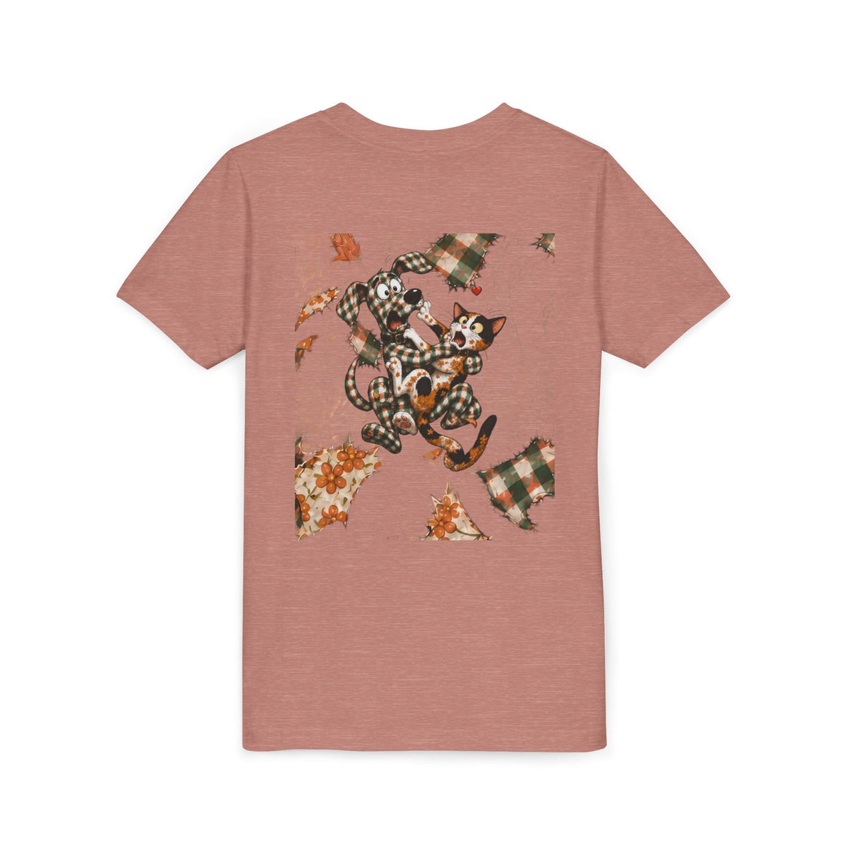 Gingham Dog & Calico Cat Kids Shirt