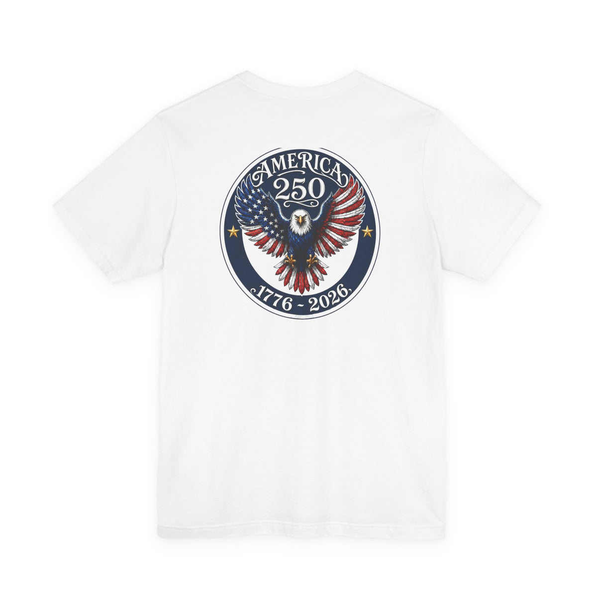 America 250 Eagle T-Shirt – 1776–2026 Bicentennial Celebration Tee